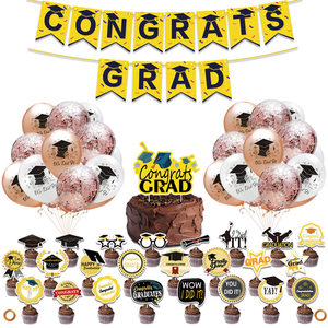 Globos de Látex para Fiesta de Cumpleaños con Temática de Graduación, Pancarta, Decoraciones para Fiesta, Adorno para Pastel 'Lo Logramos', Globo de Graduación - Product Image 2