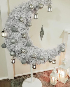 Albero della Luna Personalizzato 1,8m per Eid, Decorazione Artificiale per Ramadan, Fornitura di Fabbrica per Moschee e Cortili, Stile per Celebrazioni Festive <span class=keywords><strong>Islamiche</strong></span> - Product Image 2