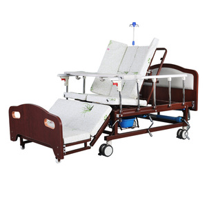 Youjian Manual Solid Wood Nursing <b>Bed</b> With Hand Crank <b>For</b> Elderly And Paralyzed Patients Home Care Use - Product Image 1
