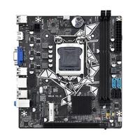 Kit Gamer Placa Base H81 Set LGA 1150 Soporte para Procesador I3 4130 RAM DDR3 Placa Madre H81