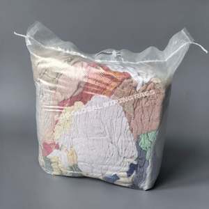 Fournisseur de chiffons en coton à usage industriel, 10 kg, 15 kg, 25 kg, 100 kg de chiffons colorés pour le nettoyage - Product Image 1