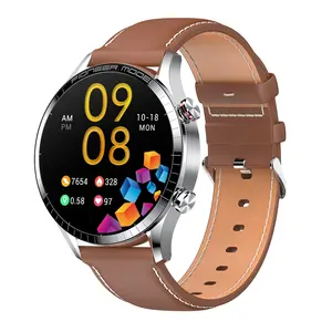Montres intelligentes de qualité haut de gamme LA23 BT TWS Écouteur Connect Smartwatch Amoled Sport Track Watch Montres numériques