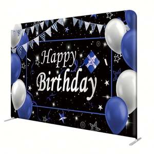 Marco de poste de aluminio plegable Fácil montaje Pop-up Soporte de exposición modular Exhibición Trade Show Banner - Product Image 4