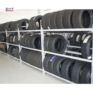 Racking Adjustable metal boltless cheap Firmness ODM/OEM Commercial Truck Tire Rack Shelves Tire Storage Rack For Retail Store