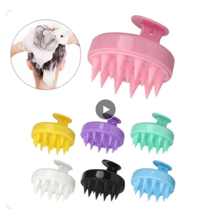 Cepillo de Silicona para Masaje del Cuero Cabelludo, Cepillo para Lavar el Cabello, Cepillo para Masaje Corporal, Cepillo para Baño y Ducha, Herramienta de Peluquería - Product Image 6