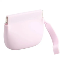 Mini porte-monnaie de luxe à fermeture éclair pour femmes dames Unique mignon voyage maquillage sac cosmétique Logo personnalisé fabricants de cas personnalisés