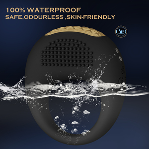 حلقة القضيب للرجال الأكثر مبيعًا بتصميم مزدوج التحفيز ووظيفة اهتزاز، مصنوعة من السيليكون المرن والقابل للتمدد لمتعة الأزواج - Product Image 5