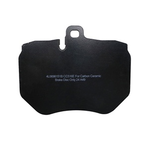 Jeu de plaquettes de frein à disque en céramique carbone pour <span class=keywords><strong>Audi</strong></span> <span class=keywords><strong>Q7</strong></span> <span class=keywords><strong>V12</strong></span> TDI 4L0698151B - Product Image 2