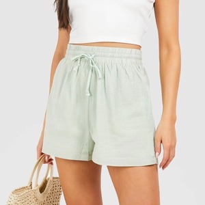 Shorts Deportivos para Mujer, al por Mayor, Nueva Colección, Transpirables, Ecológicos, de Secado Rápido, 100% Algodón, Cintura Elástica - Product Image 1