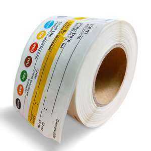 te de logo pour le <span class=keywords><strong>restaurant</strong></span> de légume de nourriture étiquettes privées d'aliments solubles étiquettes de sécurité d'impression - Product Image 2