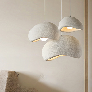 Lustre wabisabi de style japonais salon restaurant comptoir de <span class=keywords><strong>bar</strong></span> décoration intérieure design créatif suspension moderne simple - Product Image 4