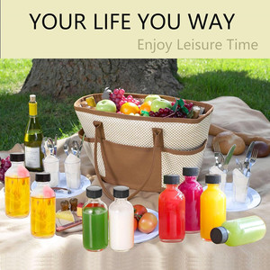 2 Oz 60Ml Boston Vòng Rõ Ràng Chai Thủy Tinh <span class=keywords><strong>Mini</strong></span> Du Lịch Sức Khỏe Bắn Chai Thủy Tinh Cho Nước Trái Cây, Rượu, Gừng Bức Ảnh Cà Phê 2 Oz - Product Image 2