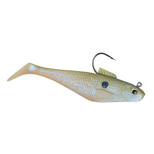 Appât de pêche pré-monté <span class=keywords><strong>Berkley</strong></span> PowerBait Swim Shad 3 pouces/8 cm, hameçons en acier inoxydable 5 pièces, parfum irrésistible, profil réaliste - Product Image 1