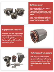 Ac मोटर स्थायी चुंबक सिंक्रक्रकार 50hz तीन-चरण 220v 60w - Product Image 6