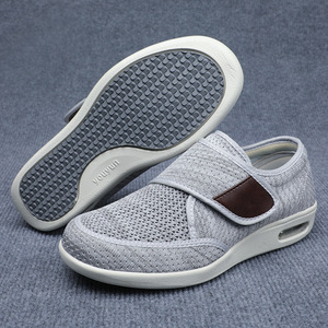 Baskets à coussin d'air antidérapantes respirantes et légères à fermeture réglable <span class=keywords><strong>pour</strong></span> les personnes âgées, chaussures <span class=keywords><strong>pour</strong></span> diabétiques youyun <span class=keywords><strong>pour</strong></span> hommes - Product Image 2