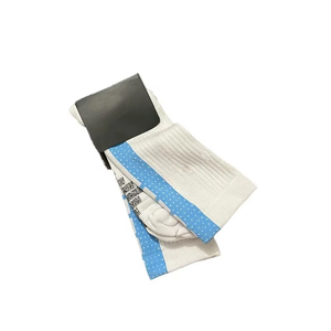 ถุงเท้าบาสเก็ตบอลแบบยาวระดับกลางน่อง คุณภาพสูง สั่งทำได้ MOQ ต่ำ ซับเหงื่อ แห้งเร็ว กันลื่น พร้อมโลโก้ NK - Product Image 5