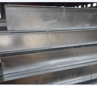 Poteaux de poutre en h en acier galvanisé poutre en h robuste pile de tôle d'acier poutre en h profilés en acier de Chine 6M 12M ASTM Q235