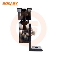 Kit complet de fixation solaire SOEASY AL6005-T5 en L pour toiture, système de montage avec support en L, kit de quincaillerie de serrage pour tuiles et toitures métalliques