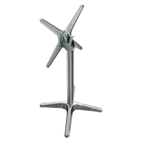 WEKIS pièces de meubles de qualité plus fortes barre en aluminium café croix Table pliable Base Banquet jardin Table concise cadre Table jambe