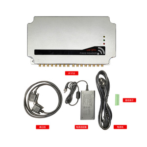 Lecteur fixe RFID UHF Vanch Impinj 16 ports longue portée avec connecteur <span class=keywords><strong>RS232</strong></span> <span class=keywords><strong>TCP</strong></span>/IP, système de synchronisation d'étiquettes d'échantillons, gestion des stocks d'actifs 860-960 MHz ABS - Product Image 5