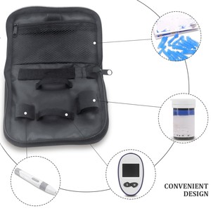Bolsa de Almacenamiento para Medidor de Glucosa en Sangre con Logotipo Personalizado, Organizador para Diabéticos, Estuche de Transporte para Promociones - Product Image 4