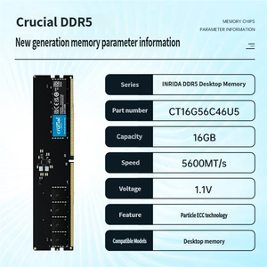 <b>Ram</b> 16g Ddr5 5600mhz 6400mhz Desktop Internal Storage Ddr5 <b>Ram</b> 5600mhz - Product Image 2