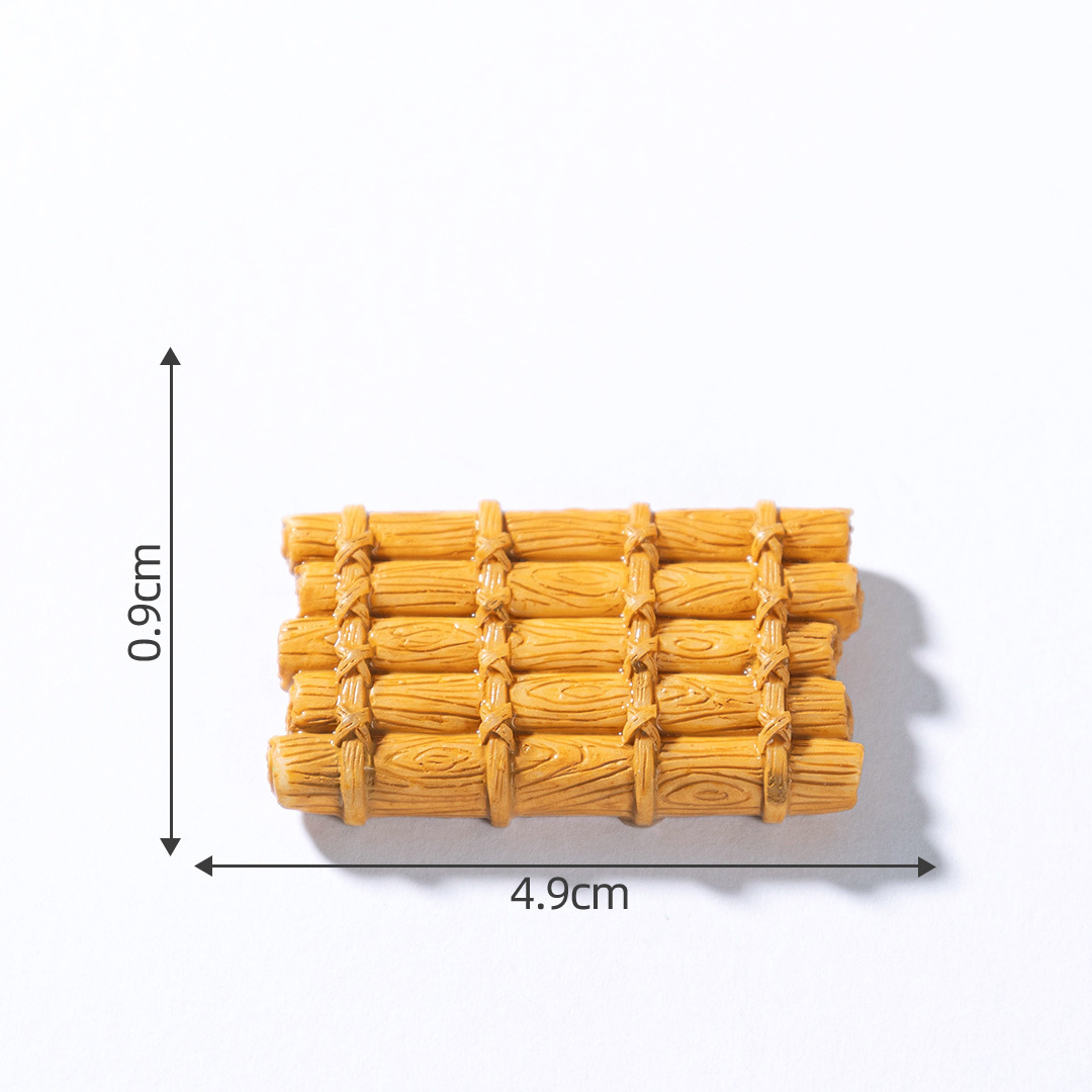 Balsa plana de bambú [flotante]