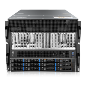 Serveur 8U double processeur <span class=keywords><strong>AMD</strong></span> <span class=keywords><strong>Epyc</strong></span> 9004/9005 et 32x DDR5, 8x SATA/SAS 3.5' HDD, 8x PCIe 5.0, cartes GPU 600W et serveur en rack - Product Image 1