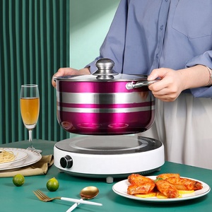 Ollas <span class=keywords><strong>Freidor</strong></span>, las Más Vendidas, Ollas y Sartenes, Utensilios de Cocina Turcos, Panci Kaca - Product Image 4