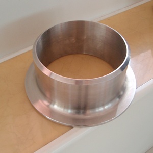 SS304 SS316 304L thép không gỉ đôi ferrule 90 độ 5 ''dn125 Hàn khuỷu tay phụ kiện đường ống mạ kẽm xử lý bề mặt - Product Image 3