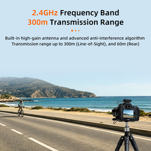 Micrófono Lavalier Inalámbrico 2.4G con Estuche de Carga, Audio HiFi, Batería de 8H, Monitoreo en Tiempo Real para Grabación de Videos de <span class=keywords><strong>YouTube</strong></span> y TikTok - Product Image 4