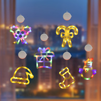 Lumières décoratives de Noël à LED avec des motifs en forme d'étoile, adaptées aux arbres de Noël, aux décorations murales et aux lumières suspendues