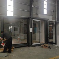 Maison conteneur préfabriquée extensible robuste de 20 pieds et 40 pieds, 1, 2, 3, 4 ou 5 chambres, cuisine pliable, maison mobile, unité d'habitation complémentaire