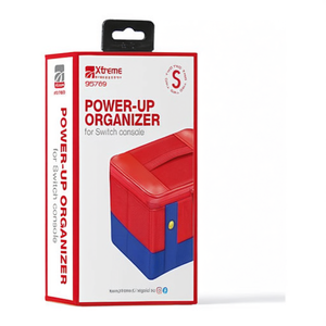 Estuche organizador para videojuegos SWITCH 2 Power Up Rojo y Azul 95769 - Product Image 2