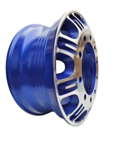 正德高品质定制22.5x9.00英寸光亮镀铝轮圈全新，适用于解放卡车改装/升级 - Product Image 4