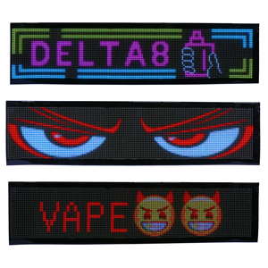 แอปควบคุมออกแบบฟรี DIY ป้ายดิจิตอลสำหรับร้านค้า แผงเมทริกซ์ LED แบบยืดหยุ่น IP65 สำหรับใช้งานกลางแจ้ง จอ LED สำหรับโฆษณา - Product Image 3