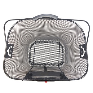 Có thể tháo rời thời tiết kháng sắt dây lưới thành phố xe đạp phía trước giỏ với nhanh chóng phát hành khung - Product Image 6