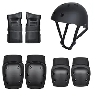 Free Adjustment Balance Car Skating Helmet Protective Gear Helmet Set Elbow Knee Pads