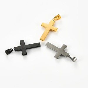 Stainless Steel Vintage <b>Cross</b> <b>Pendant</b> For Necklace Women <b>Men</b> Small Religious Pray <b>Pendants</b> Jewelry Gifts - Product Image 4