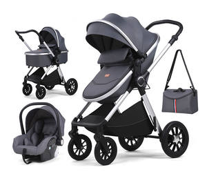 <span class=keywords><strong>Poussette</strong></span> de luxe 3-en-1 à poussée inversée, best-seller en Europe, <span class=keywords><strong>poussette</strong></span> bébé 3-en-1, landau bébé 3-en-1 - Product Image 1