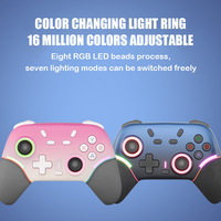 Control Inalámbrico X9 con Bluetooth para Switch 2, PC y Móvil, con Doble Vibración, Programación de Macros, Soporte para Teléfono, Gamepad para Switch