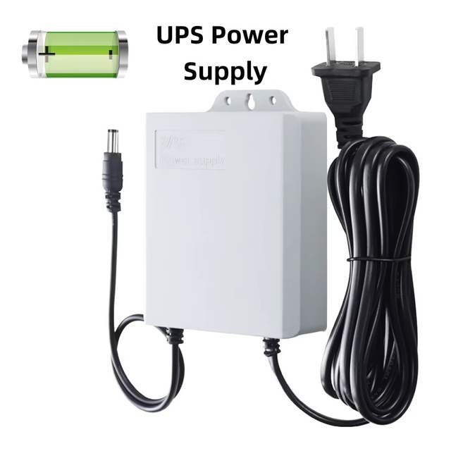Mini UPS Uninterruptible Power Supply WiFi Router CCTV Camera Battery Charger EU Plug AC 100-240V DC 12V 1.5A 3600mAh 18W