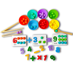 Custom Busy Book Cognitive Educational Toy Wooden Egg <strong>Twist</strong> Machine Clip Bead <strong>Games</strong> for Kids Boys and Girls Aged 2 to 4 Years - Product Image 2