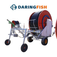 Système d'irrigation par aspersion à déplacement de bobine pivotante pour l'agriculture DaringFish