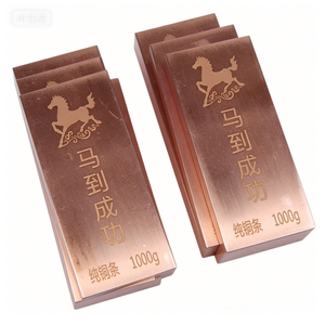 Lingote de Cobre Puro 99.9% de 1KG, 2KG, 3KG, 5KG, Peso Personalizado, Cobre Puro 999 - Product Image 2