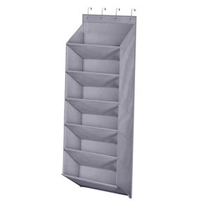 Over-the-Door Shoe Organizer Hanging 11 Pockets 5 Layers Space-Saving Non Woven Closet Door Storage <b>Bag</b> - Product Image 5