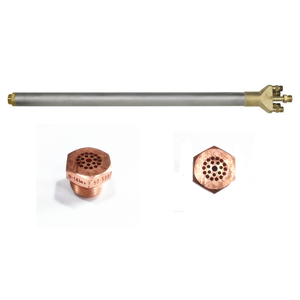 Messer/<span class=keywords><strong>Gega</strong></span> Steel Mill, fundición continua, soplete de latón, asiento plano resistente refrigerado por agua para fresadoras F651 F655 - Product Image 2