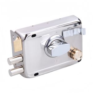 מנעול דלת חיצוני נגד גניבה עם עיצוב ידית ליבה מנחושת לשימוש במלון התקנה קלה לדלתות עץ וברזל - Product Image 3