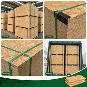 Venta al por mayor de China Suministro de 12mm 18mm <span class=keywords><strong>Tipo</strong></span> <span class=keywords><strong>Osb</strong></span> Plates Precios Flakeboards Panel de tablero de partículas con CE y CARB - Product Image 6