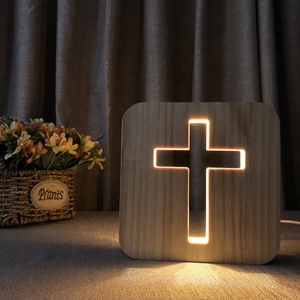 Warm White Nordic Design Gift Decorative Carton Pet <strong>Cat</strong> Dog Fish LED <strong>Night</strong> <strong>Light</strong> for Kids Wood <strong>Light</strong> <strong>Night</strong> <strong>Light</strong> - Product Image 6